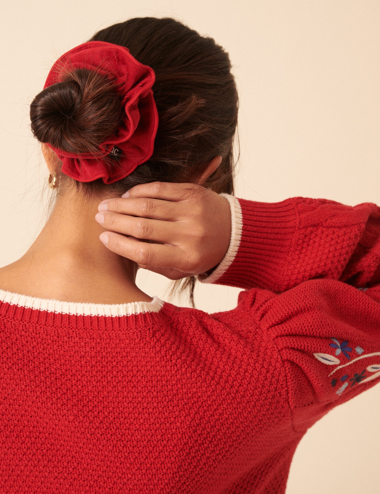 Red Cord Scrunchie