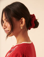 Red Cord Scrunchie
