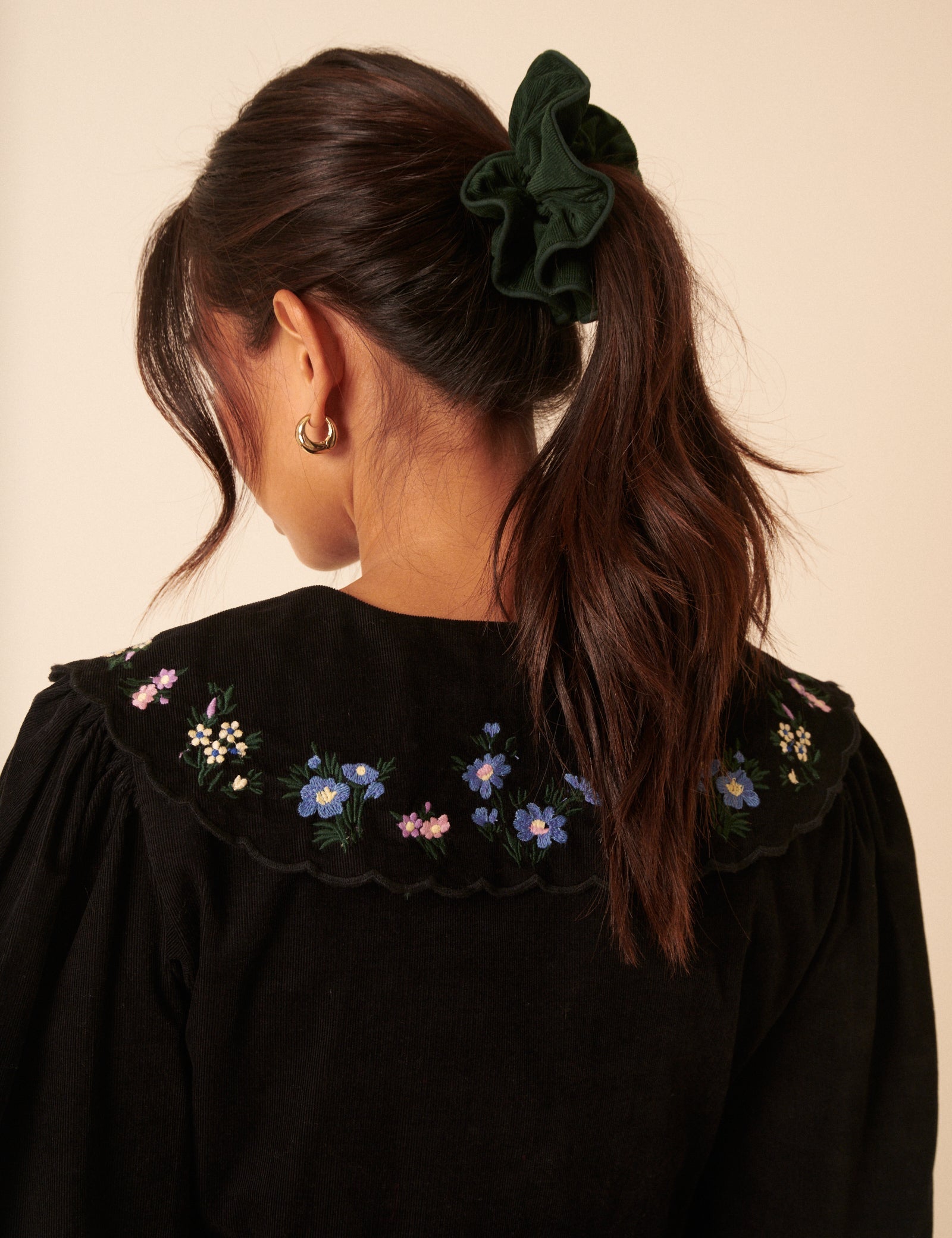 Forest Cord Scrunchie