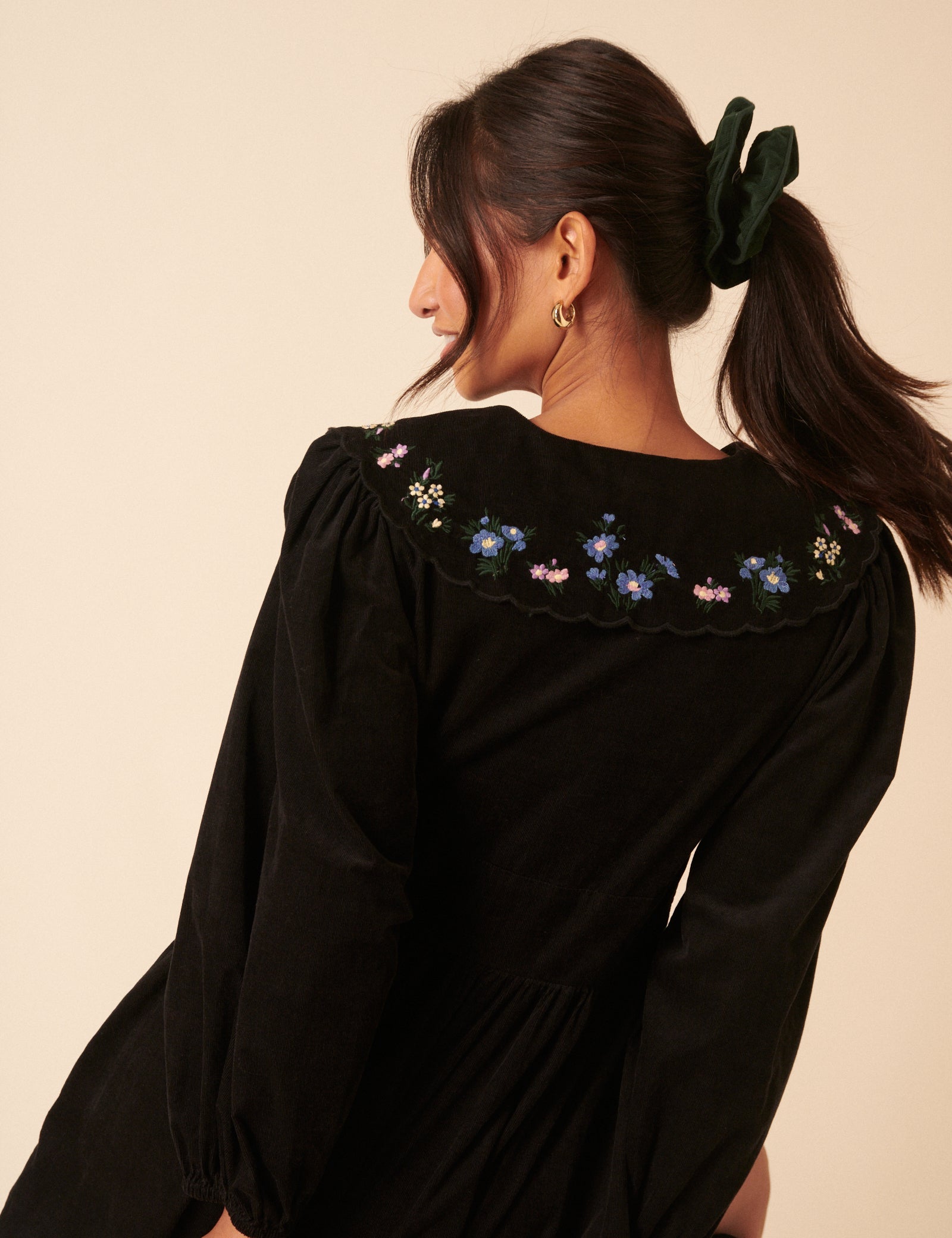 Forest Cord Scrunchie