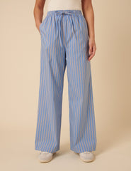 Blue Striped Shona Trousers