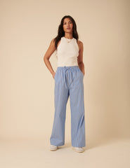 Blue Striped Shona Trousers