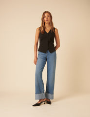 Dark Grey Tailored Waistcoat