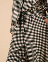 Forest Green Check Pyjama Trousers
