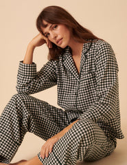 Forest Green Check Pyjama Trousers