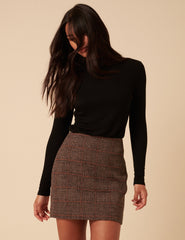 Heritage Check Mini Skirt