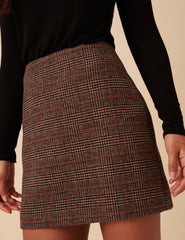 Heritage Check Mini Skirt