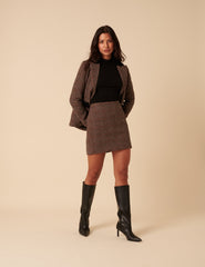 Heritage Check Mini Skirt