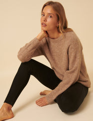 Black High Waisted Ponte Leggings