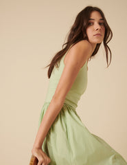 Green Colorado Midi Dress