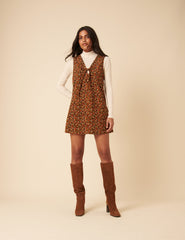 Ditsy Floral Nila Pinafore Mini Dress