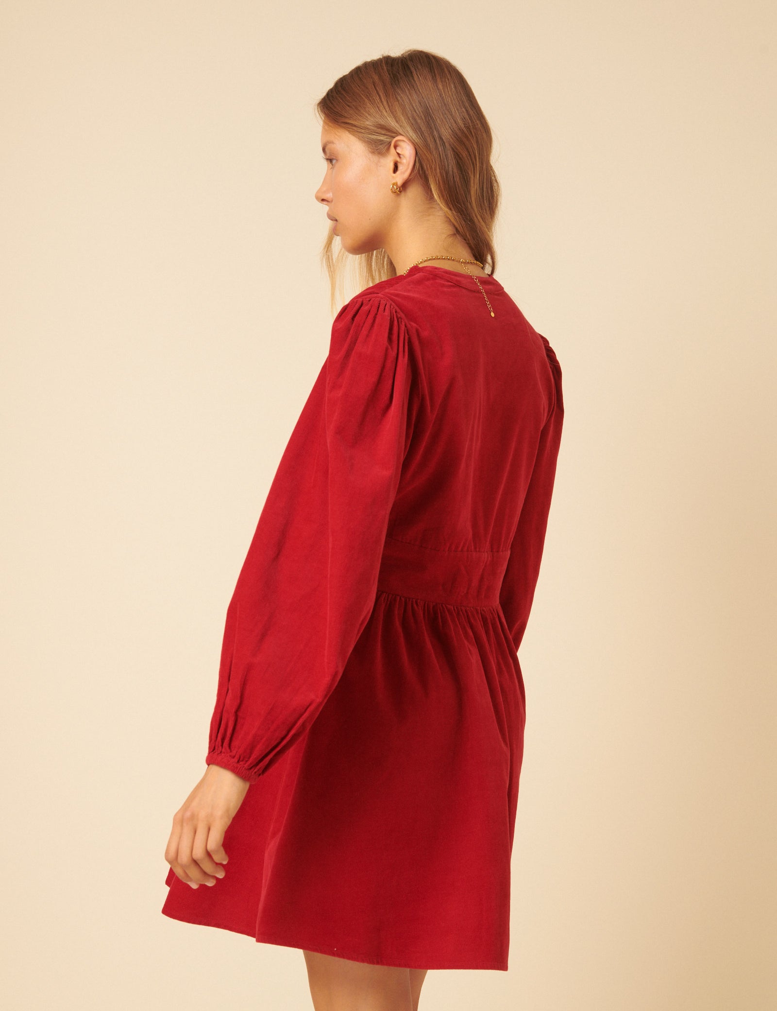 Red Cord Starlight Mini Dress