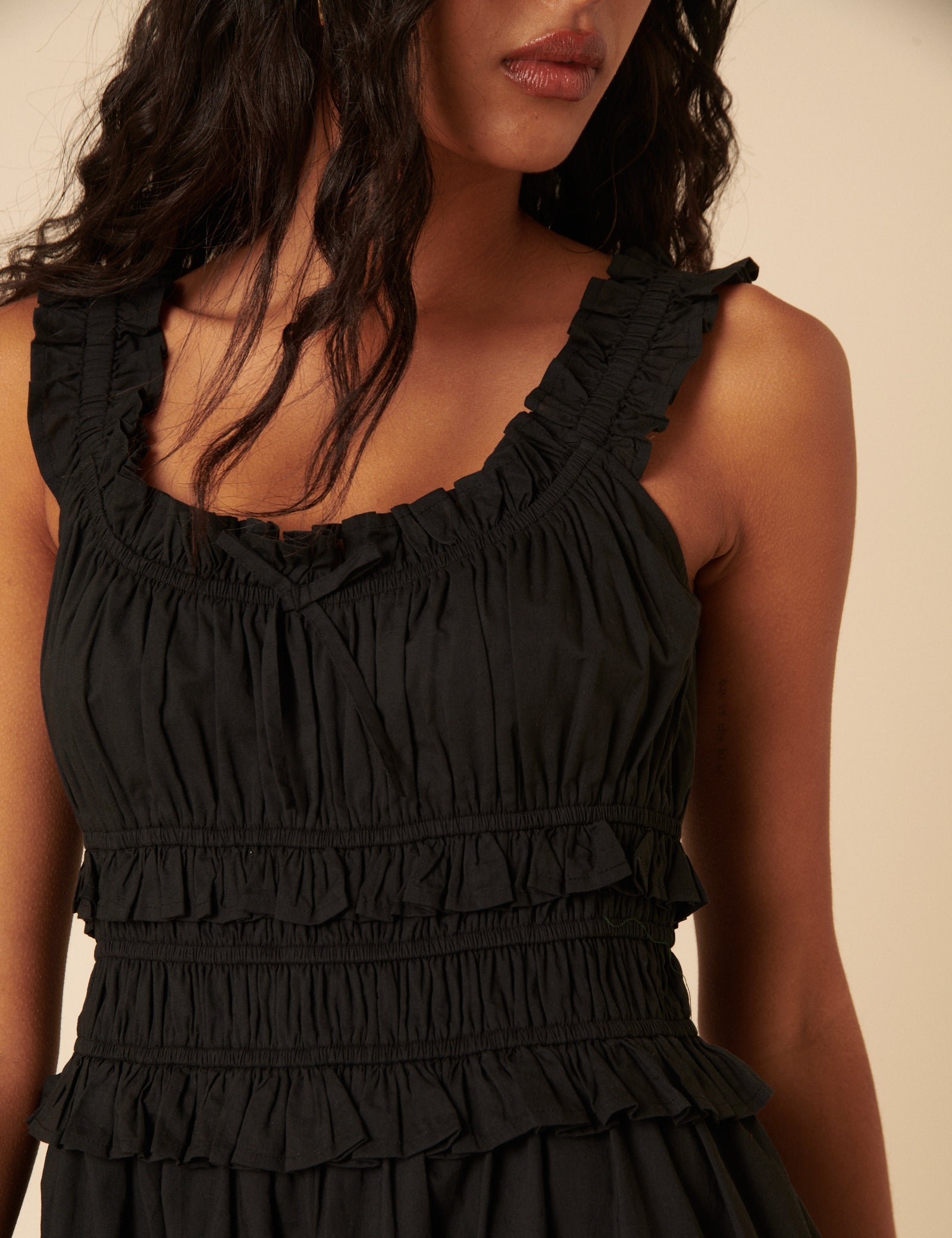 Black Ariel Mini Dress