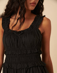 Black Ariel Mini Dress