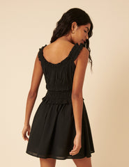 Black Ariel Mini Dress