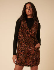 Leopard Print Piper Pinny Dress
