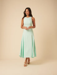 Mint Green Reign Midi Dress