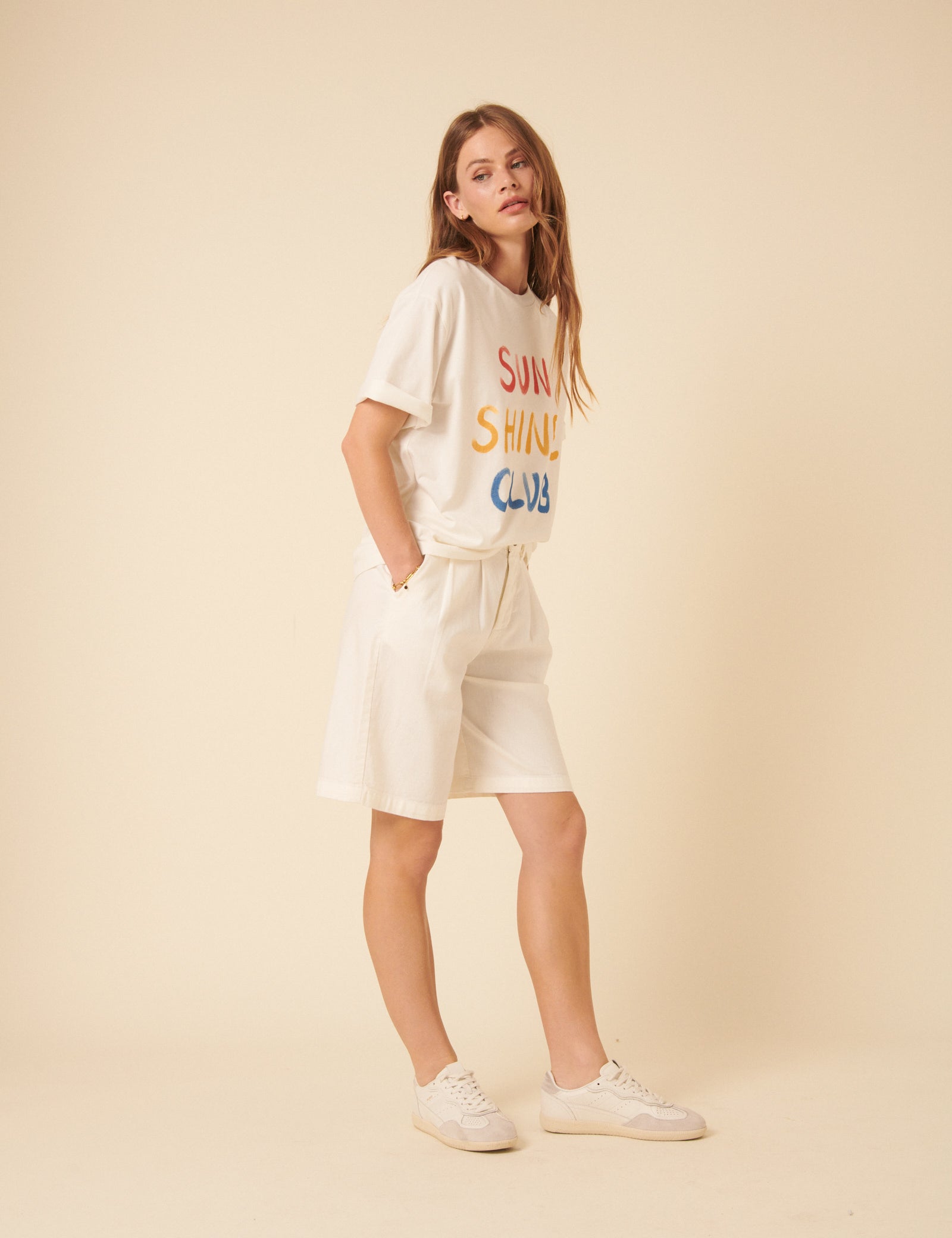 White Graphic T-Shirt