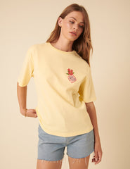 Yellow Graphic T-Shirt