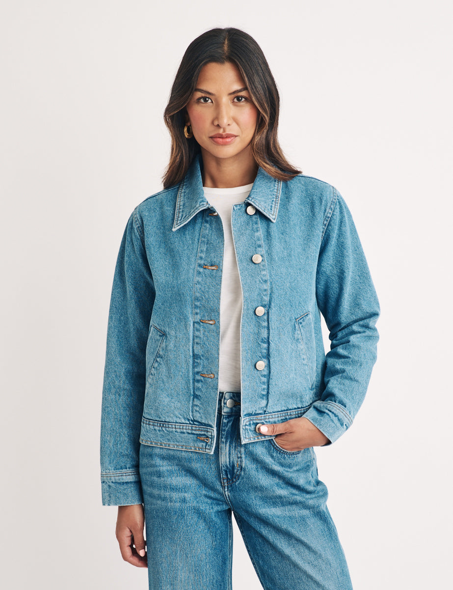 Light Wash Denim Jacket