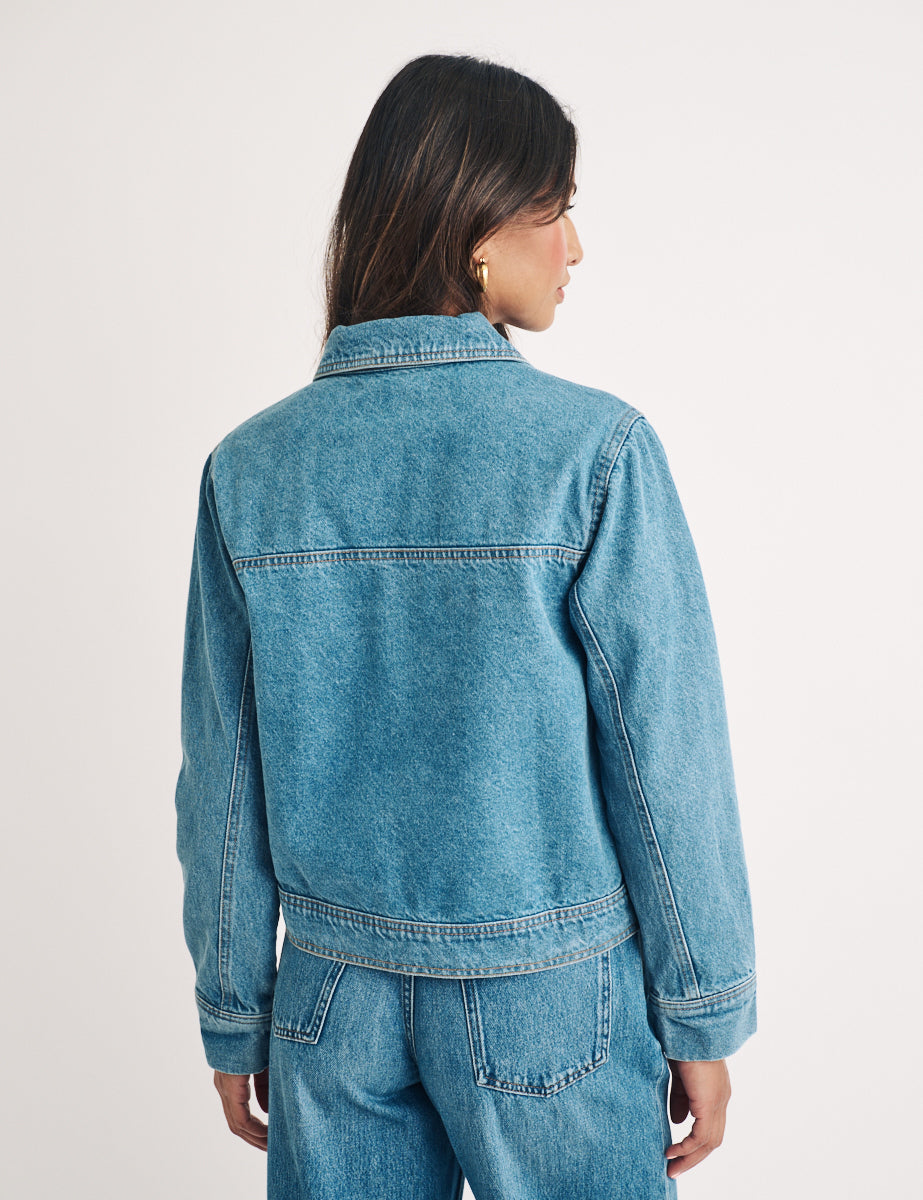 Light Wash Denim Jacket