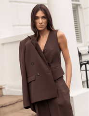 Chocolate Brown Waistcoat