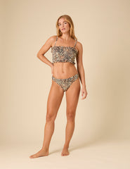 Leopard Print Bikini Bottoms