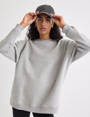 Grey Crew Neck Sweatshirt