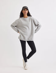 Grey Crew Neck Sweatshirt