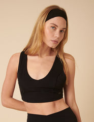 Black Sports Bra