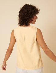 Butter Yellow Swing Top