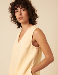 Butter Yellow Swing Top