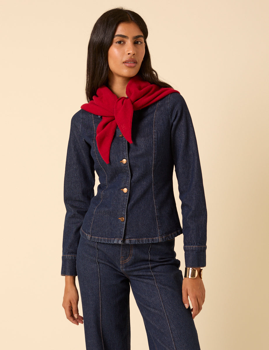 Denim Slim Fit Shirt