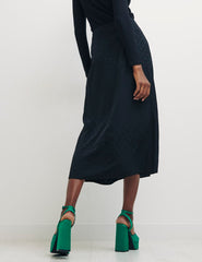 Black Spot Jaquard Sadie Skirt