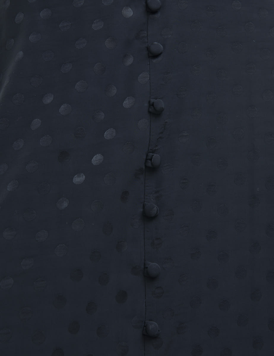 Black Spot Jaquard Sadie Skirt