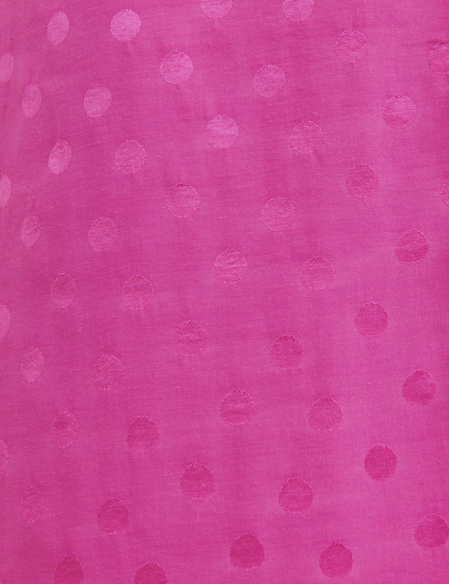 Pink Spot Jaquard Sadie Co-Ord Skirt
