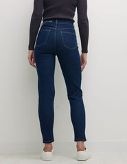 Mid Rise Skinny Jean in Indigo