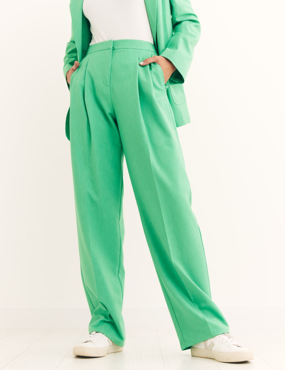 Green Bonnie Tailored Trouser