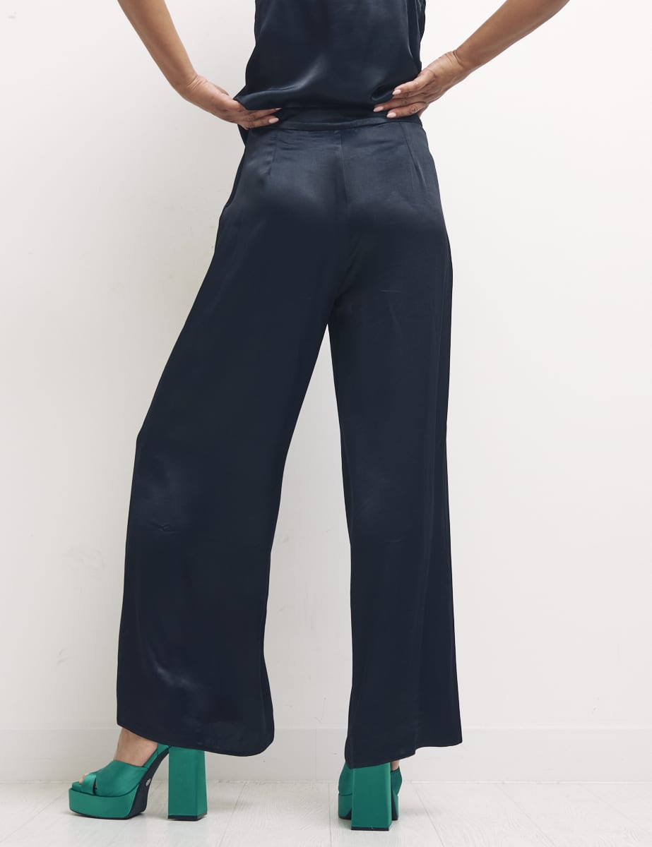 Black Plain Cora Trouser