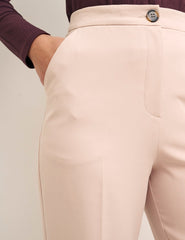 Cream Frankie Kick Flare Trouser