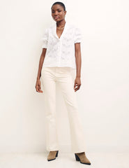 Fearne Cotton Cream Skinny Flare