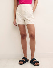 Cream Ujena Utility Shorts