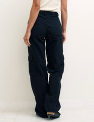 Black Pansy Utility Pant