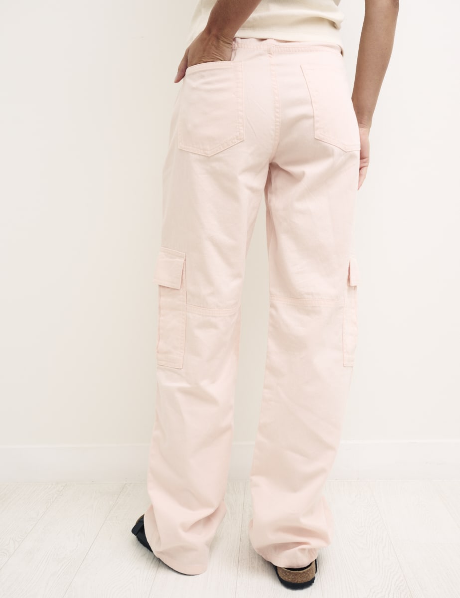 Pink Pansy Utility Pant