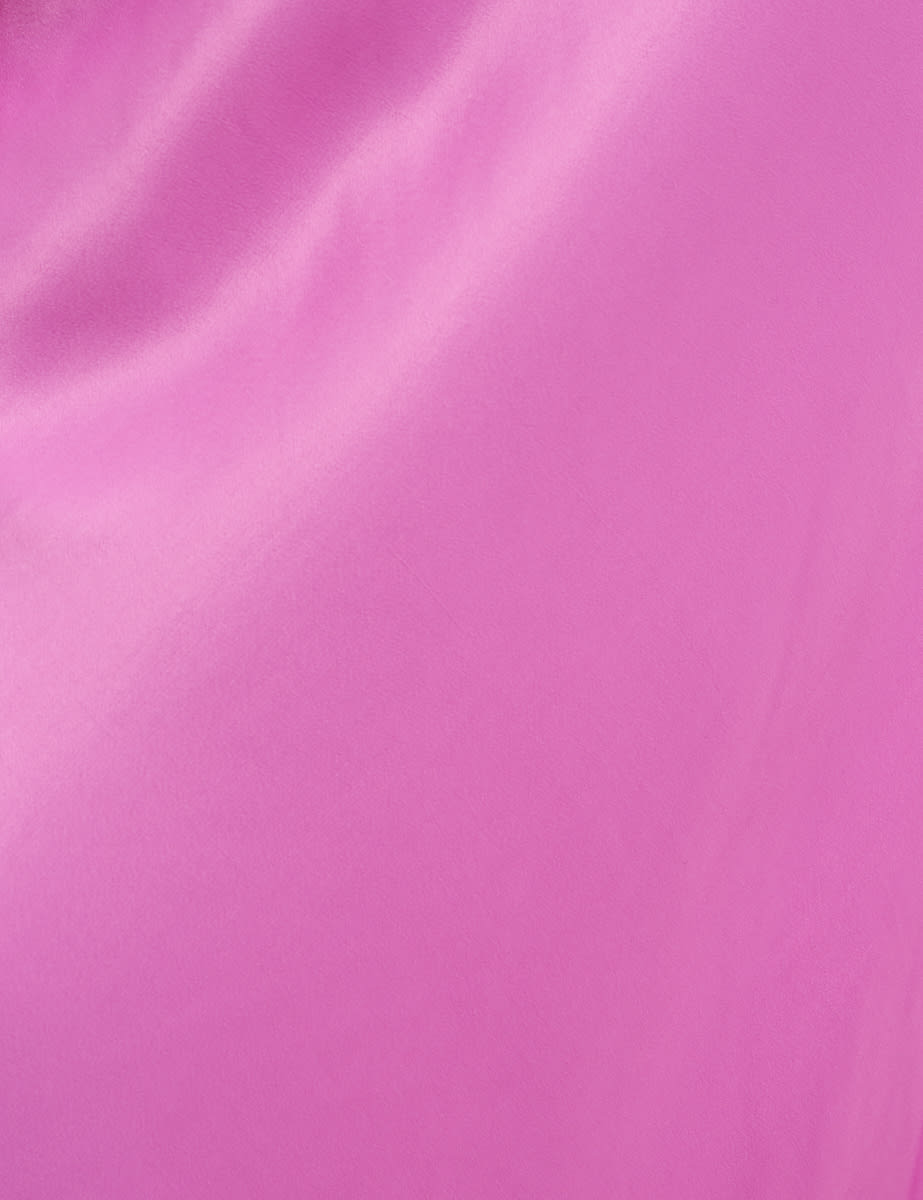 Pink Mila Satin Slip Skirt