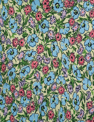 Green Floral Mila Midi Skirt