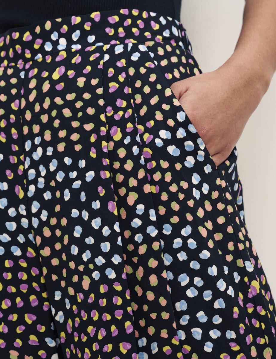 Speckle Print Zeena Trousers