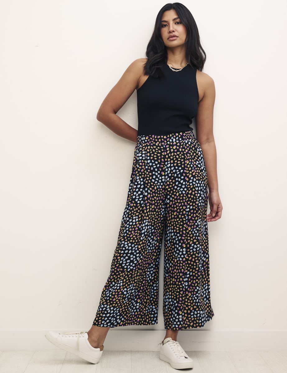 Speckle Print Zeena Trousers