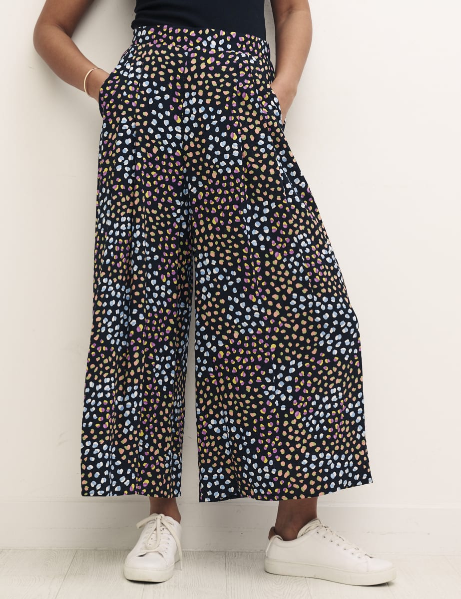 Speckle Print Zeena Trousers