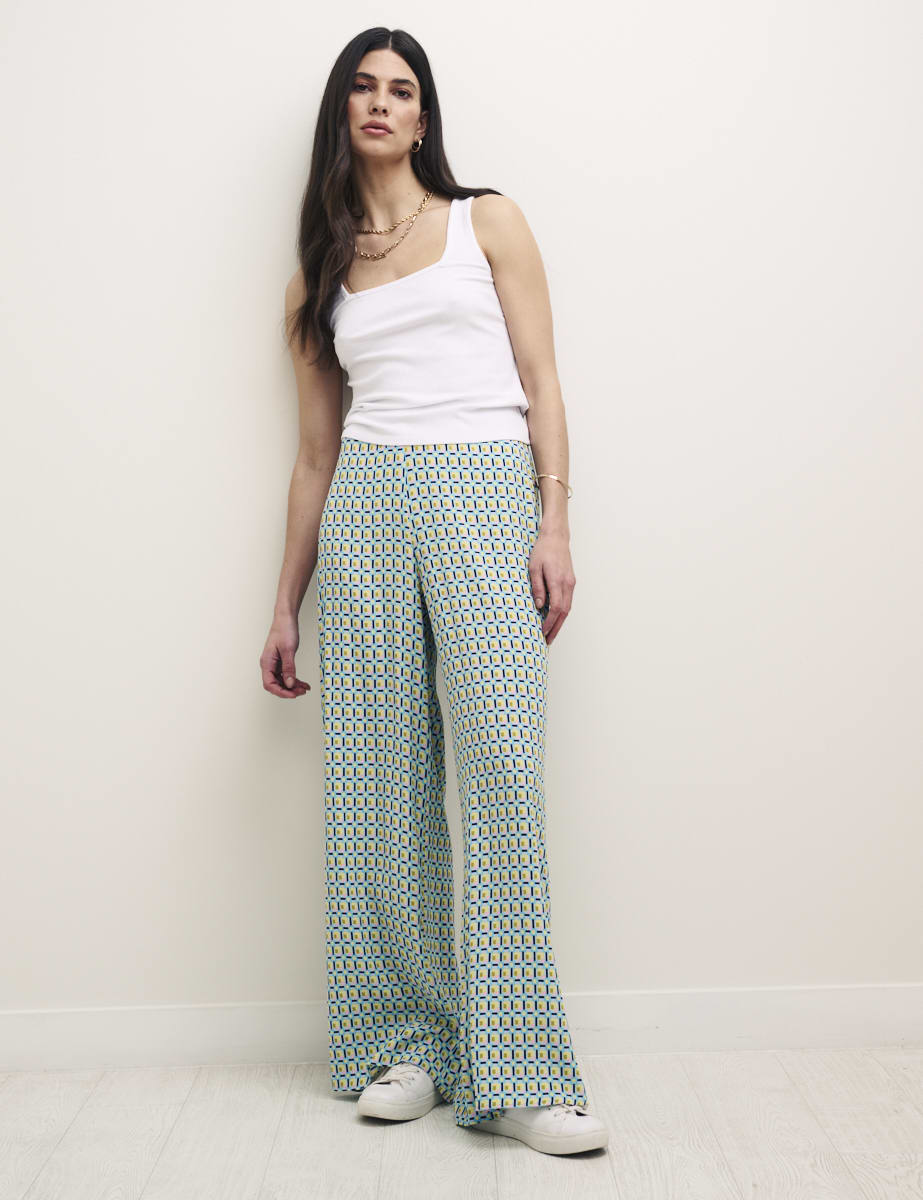 Geo Print Cora Trousers